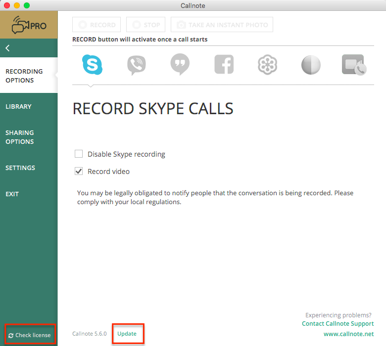 skype app for mac not working